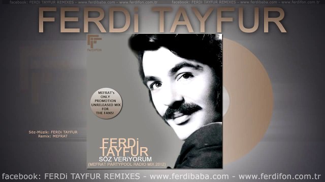 FERDi TAYFUR - -SÖZ VERiYORUM- - (Mefrat PartyPool Radio Mix 2012)