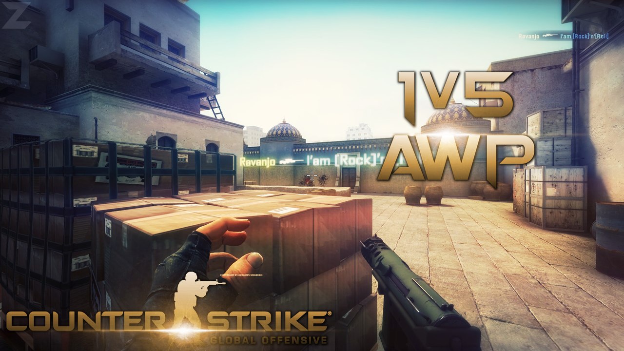 1V5 WITH AWP?!? - 1v5 AWP Clutch by Ravanjo | CSGO Highlight #12