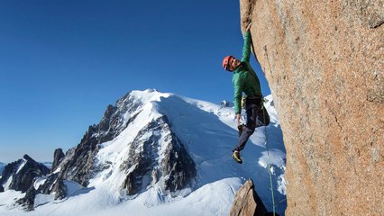 Edu Marin Smashes Chamonix’s Digital Crack In A Single Pitch