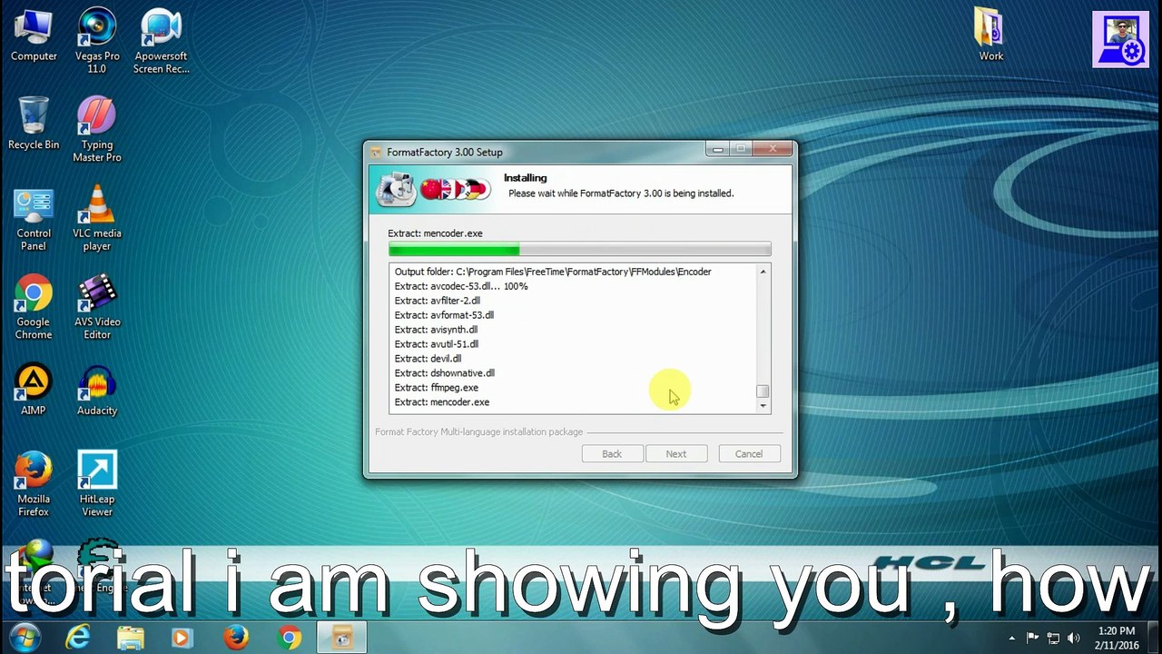 How to install Format Factory