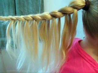 оригинальная прическа для девочки