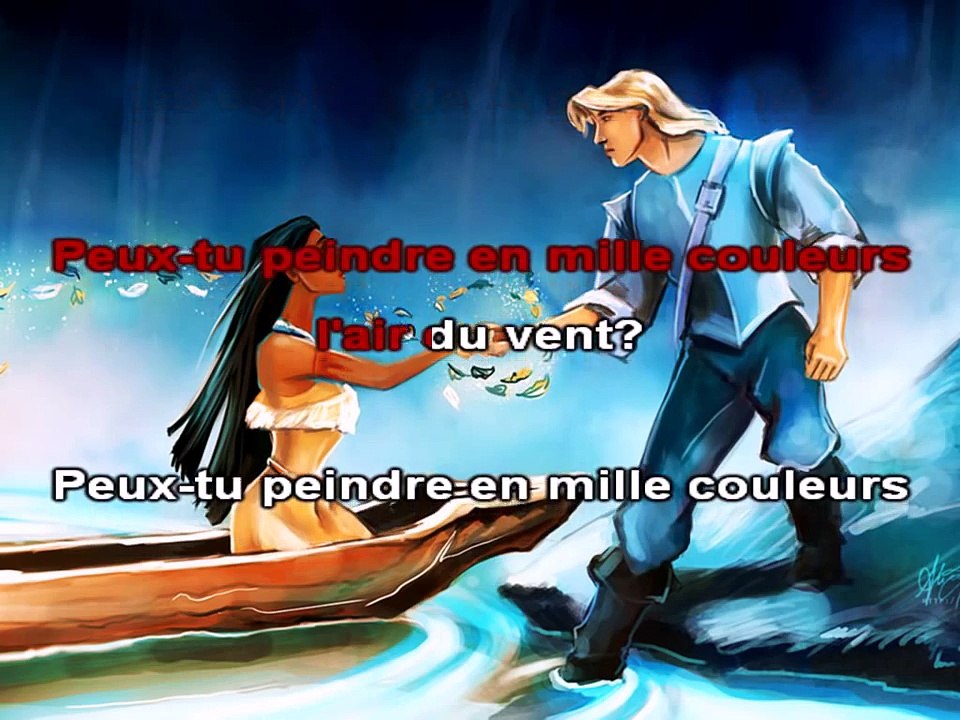 Pocahontas - Lair du vent [karaoké]