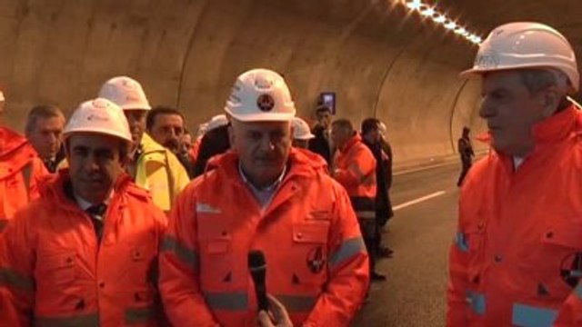İstanbul-İzmir Otoyolu İnşaatı - Binali Yıldırım (1)