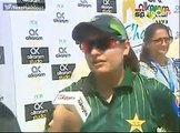 Dabang Girl of Pakistani Women Cricket Team Rocking