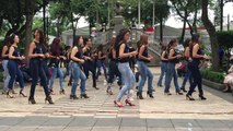 Lucero y Kizomba Woman en el International Kizomba Flashmob Mexi