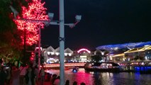 Amazing Nightlife at Clarke Quay and Boat Quay - Singapore Holidays