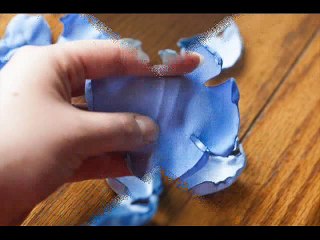 Воздушные пионы из ткани своими руками ------