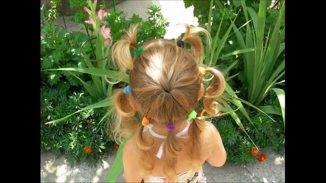 Самые красивые детские прически 2015