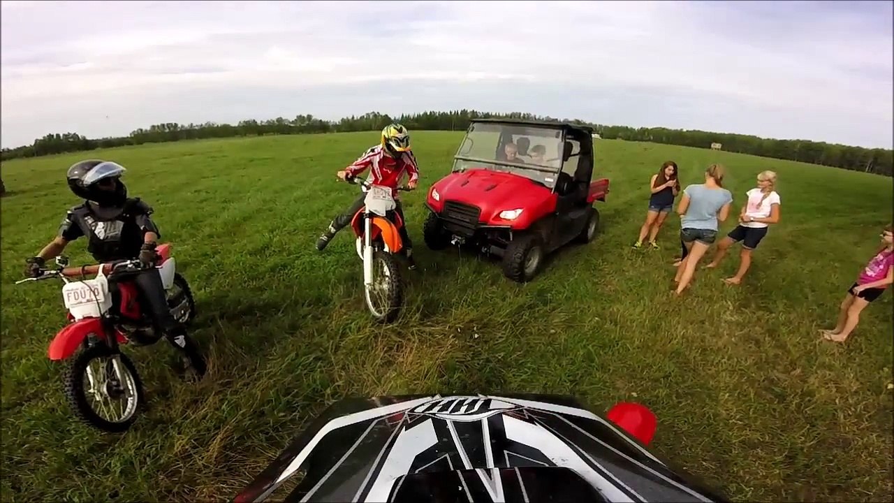 Dirtbike hide and seek With Levi