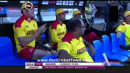 MCL 2016 Highlights :- In 1 Over 5 Wickets & Just 1 Run by K Santokie Vs Gemini Arabians