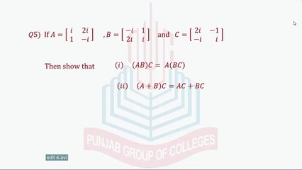 Lesson#4 [ Question No.5 ( Part i & ii ) & Question No.6 ( Part i, ii & iii )]