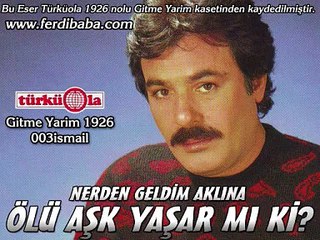 Ferdi Tayfur /  Ölü Aşk Yaşar Mı - Orjinal Kayıt