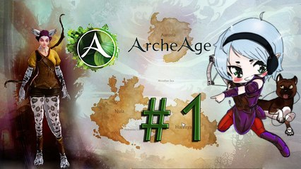 ArcheAge Let's Play - LadyJaxxy the Firran Archer Episode 1 Closed Beta Event 2