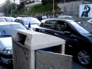 Voitures officielles à la queue leuleu !!!