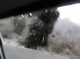 Margalla Hills Receives First Snowfall - Footage
