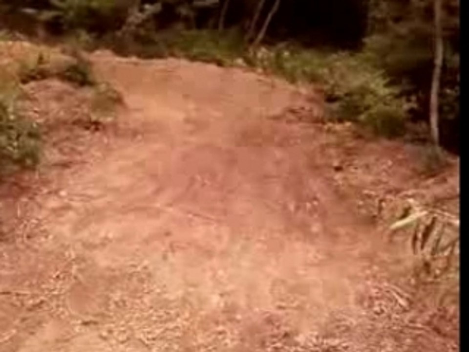Visite a pied de notre terrain de dirt