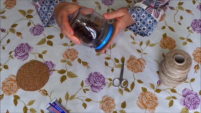 БАНКА ДЛЯ ХРАНЕНИЯ КОФЕ своими руками