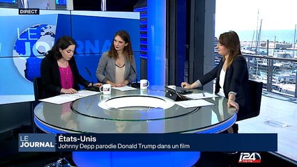 Johnny Depp parodie Donald Trump dans un film