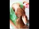 МК - озорная прическа с бантиком из волос ---- mischievous hairstyle with a bow made of hair