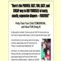 Potty Train Your Child by NOON...and Have FUN Doing It!