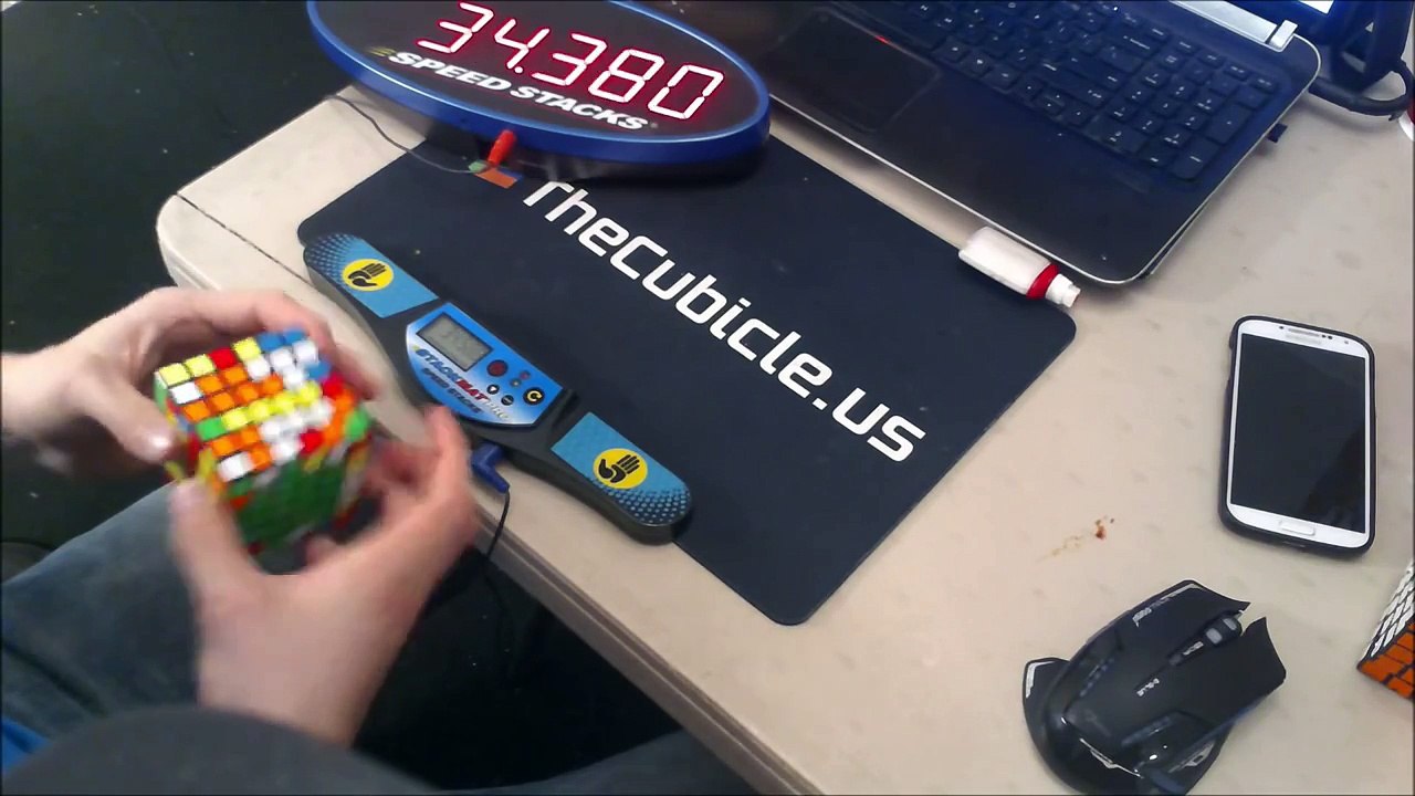 1-32.75 - 6x6 Rubik's Cube Unofficial World Record