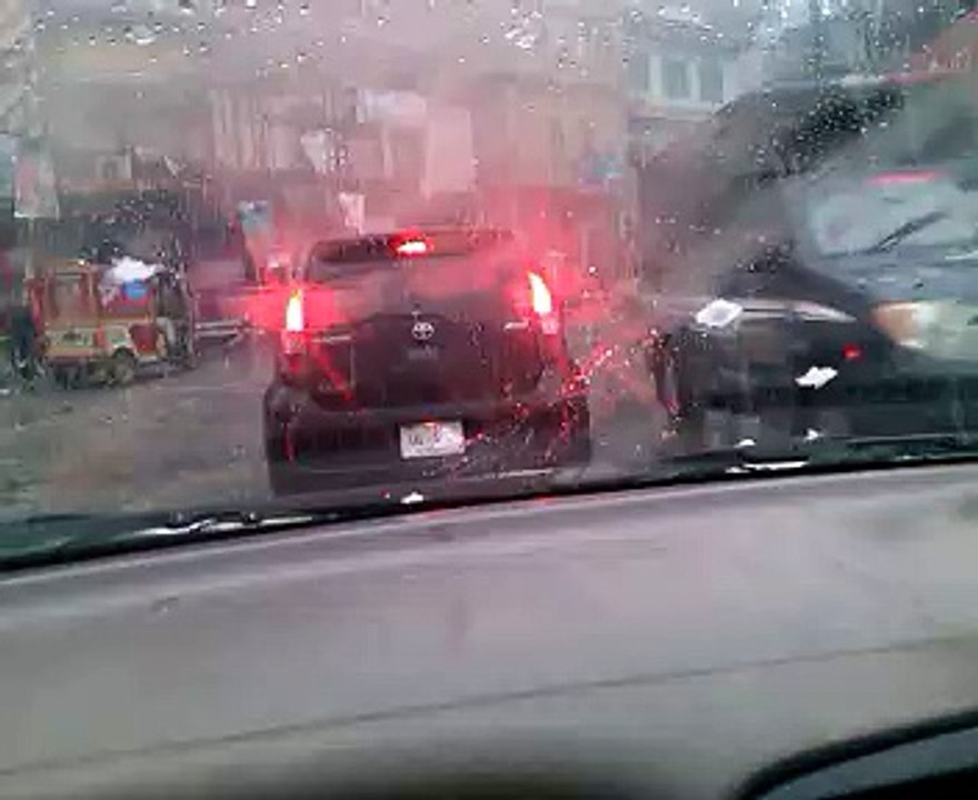 snowfall in muzaffarabad,azad kashmir