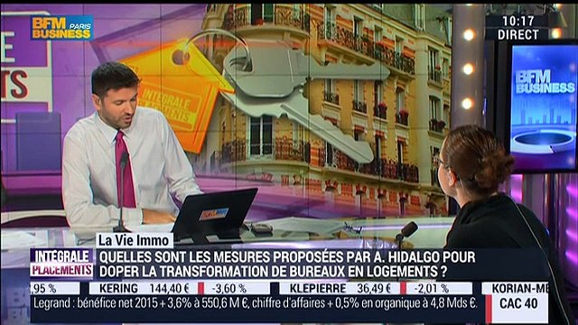 Marie Coeurderoy: Anne Hidalgo encourage la conversion des bureaux vides en logements - 11/02