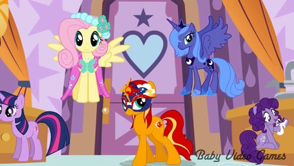 MY LITTLE PONY DISNEY NURSERY RHYMES MLP Frozen Finger Family Song297