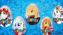 Frozen MLP Finger Family Songs for Children Frozen Kinder Surprise Eggs and MLP Songs253