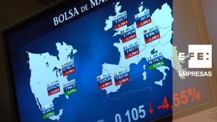 El Ibex 35 pierde los 7.900 puntos arrastrado por el miedo a una crisis financiera