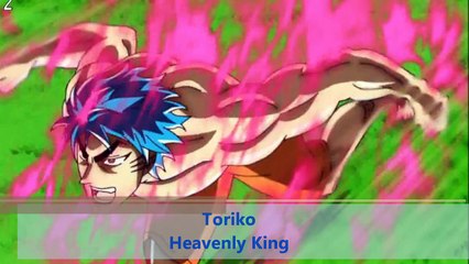 Top 15 Strongest Toriko Characters 2014 (OUT OF DATE)