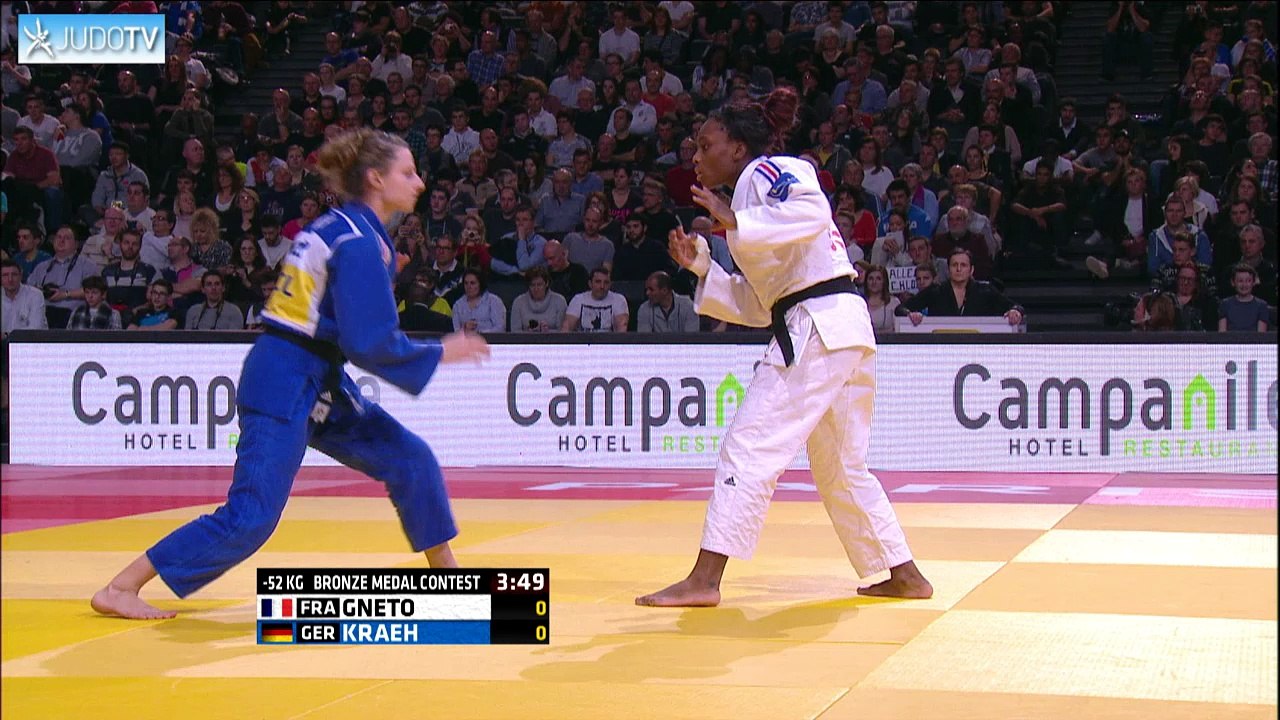 PGS2016 BRONZE -52kg : GNETO (FRA) vs. KRAEH (GER)