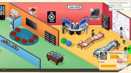 Game Dev Tycoon [18]: Labo R&D et Clap de fin