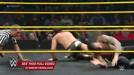 Johnny Gargano vs Baron Corbin WWE NXT Feb 10 2016