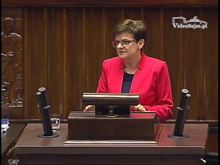 Poseł Krystyna Szumilas - Wystąpienie z dnia 09 lutego 2016 roku.