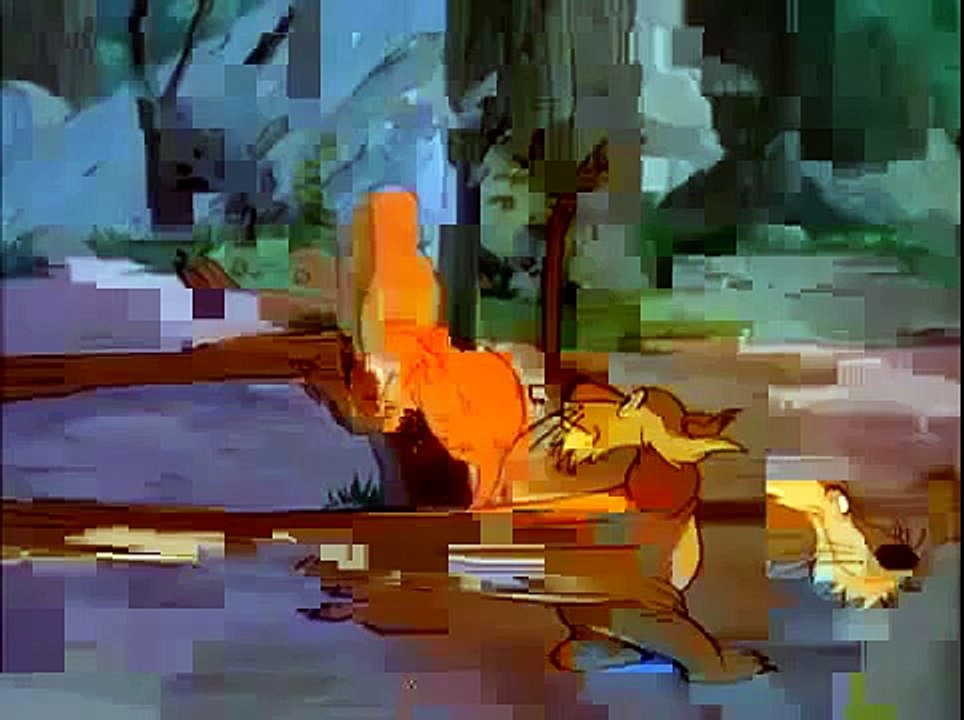 Old school Cartoons Donald Duck Lion Around