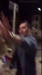 Jack Jones gets hit with pizza on face and calls police