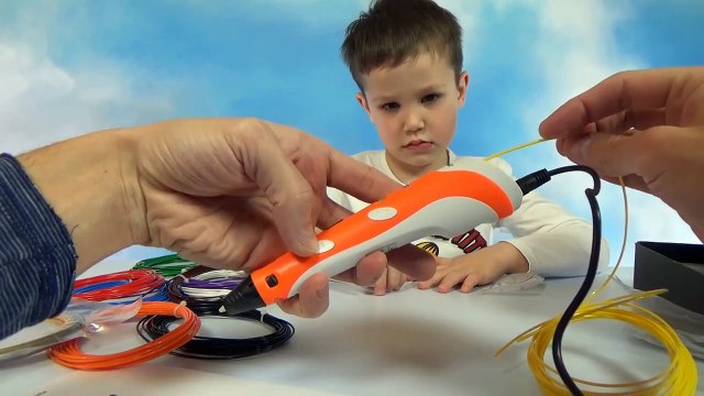 3D ручка для творчества делаем игрушки машинки из пластика 3D Pen make plastic cars