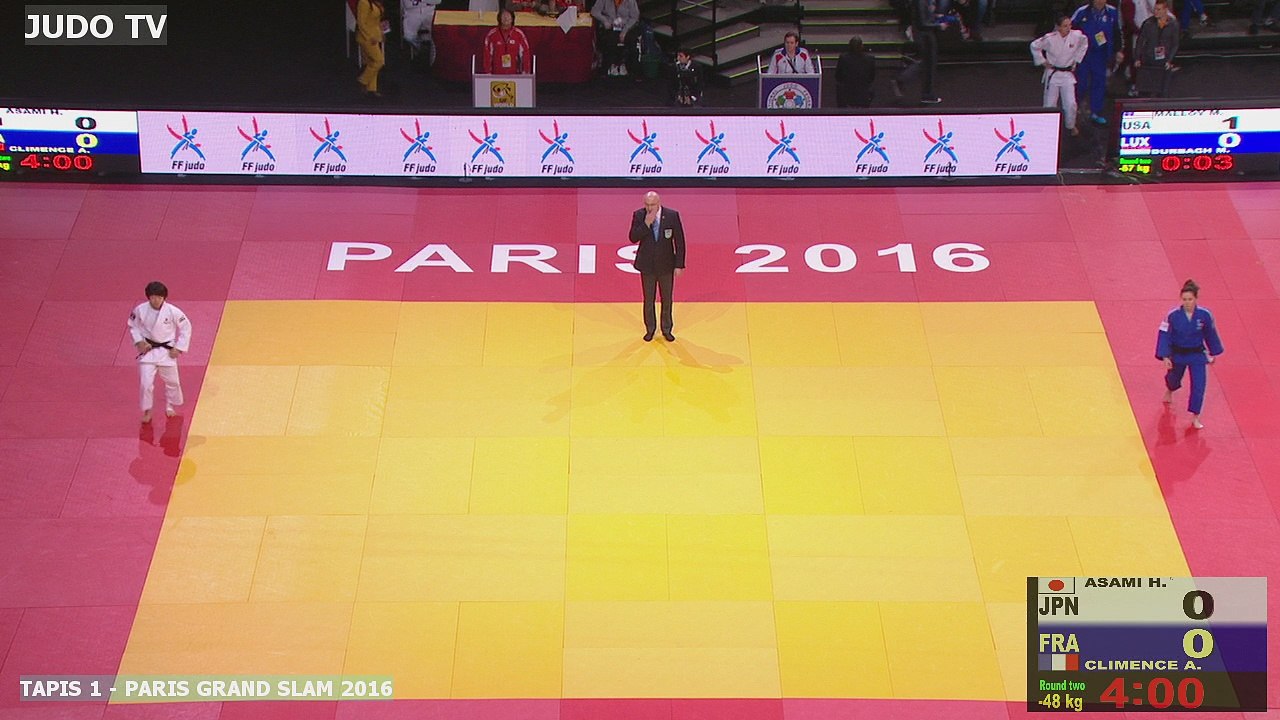 PGS2016 2ème tour -48kg : ASAMI (JPN) vs. CLIMENCE (FRA)
