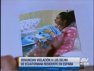 Denuncian violación a los DD.HH. de ecuatoriana residente en España