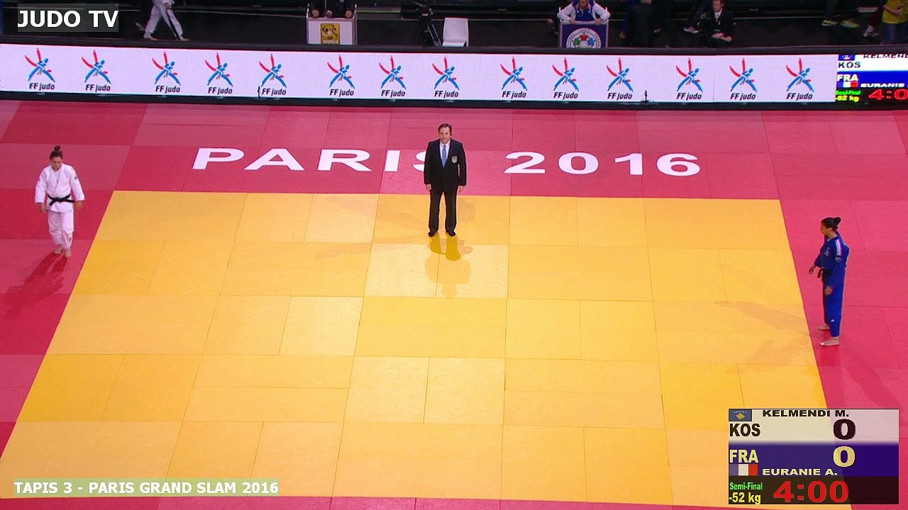 PGS2016 1/2 finale -52kg : KELMENDI (KOS) vs. EURANIE (FRA)