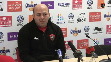 Avant-match Bordeaux-Bègles-Toulon : Iuri Natriashvili