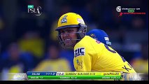 Kamran Akmal dances down the track and hits that spectacularly over long-on roof