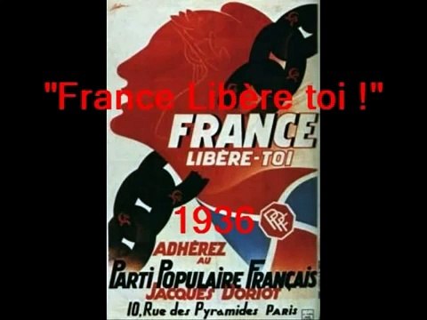 chansons historiques de France 54 : France libère toi ! 1936