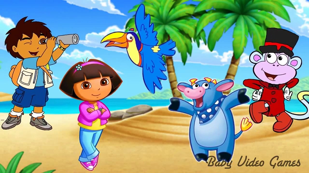 #VD015A607Dora Song for Children Education Songs Dora Beach Fan Made