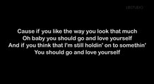 Justin Bieber - Love Yourself (Lyrics Video) Cover
