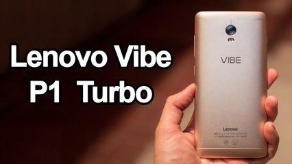 Lenovo Vibe P1 Turbo with 5.5 Inch Display, launched