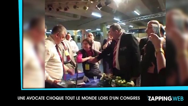 Une femme choque tout le monde lors d’un congrès d’avocats (vidéo)