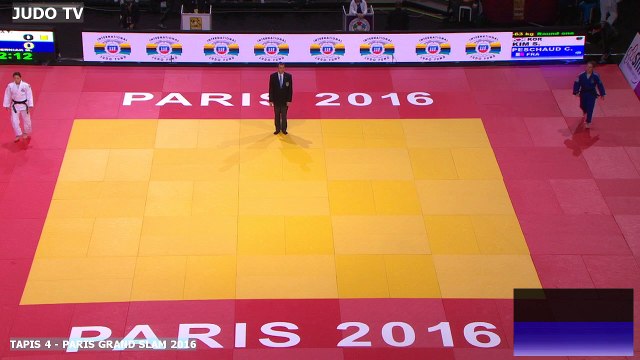 PGS2016 1er tour -63kg : KIM (KOR) vs. PESCHAUD (FRA)