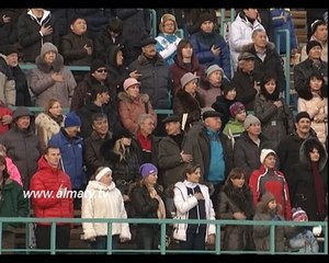 На лыжах с трамплина